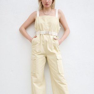Rachel Comey Venerate Jumpsuit Butter Size 4